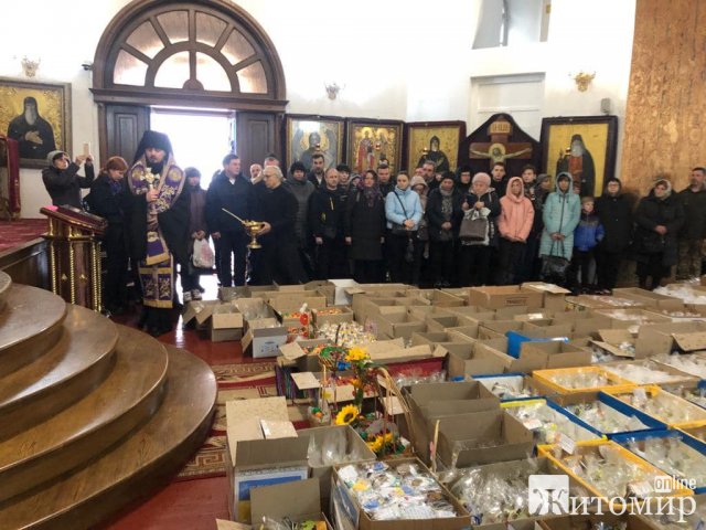 Пасочки та крашанки відправлять на передову воїнам від житомирян. ФОТО