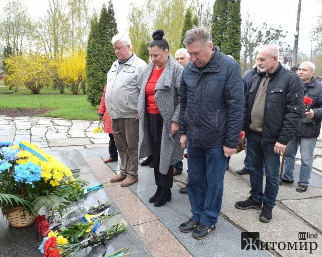 У Житомирі відзначають 36-ту річницю Чорнобильської трагедії. ФОТО