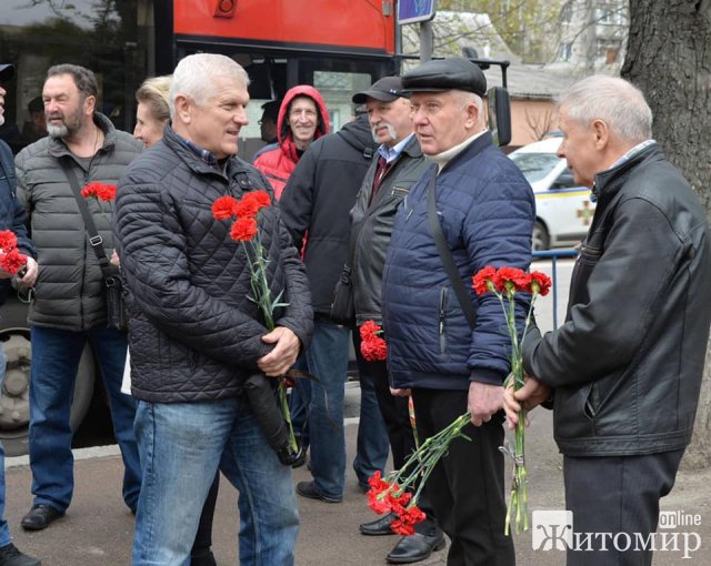 У Житомирі відзначають 36-ту річницю Чорнобильської трагедії. ФОТО