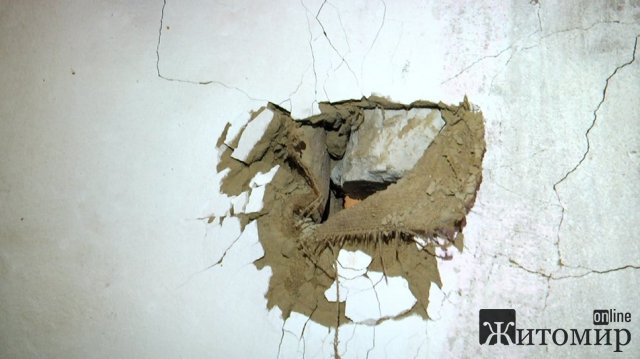 У місті на Житомирщині пенсіонерка ледь вціліла після бомбардування. ФОТО