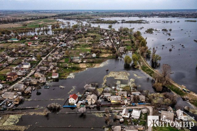Затоплення села врятувало Київ від окупації. ФОТО