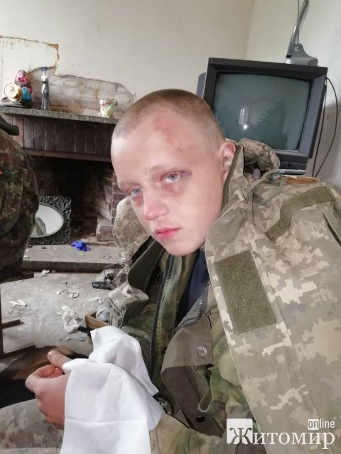 Хлопці з 95-ки спіймали орківського снайпера з Житомирщини. ФОТО