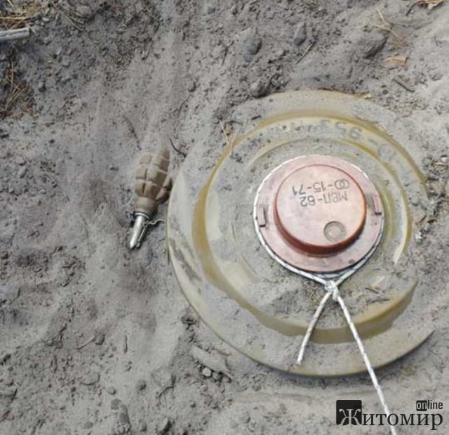У лісах прикордонного Коростенського району рятувальники продовжують виявляти пастки орків. ФОТО
