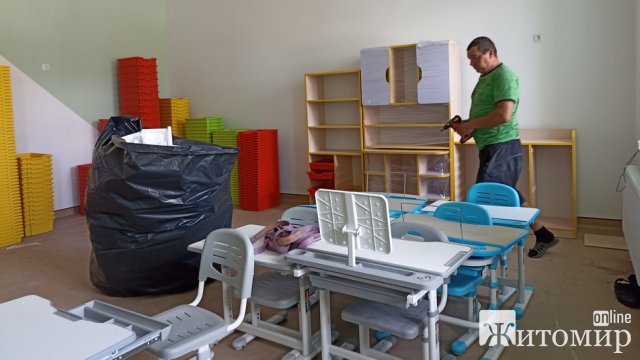  Реставрація навчального корпусу гімназії №23 у Житомирі підходить до завершення. ФОТО
