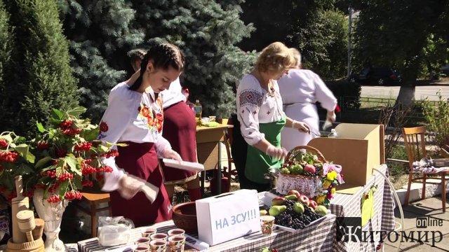 Як у Коростені провели благодійний фестиваль дерунів. ФОТО