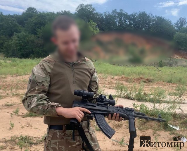 Житомирський журналіст просить допомогти зібрати кошти на коліматорні приціли