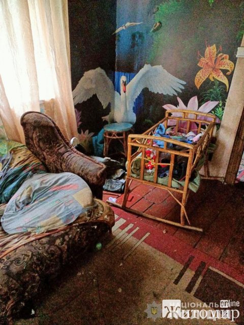 У Баранівці поліція забрала немовля у жінки, в якої раніше вилучили чотирьох дітей. ФОТО