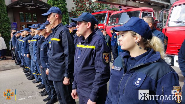 Понад 100 рятувальників Житомирщини отримали нагороди у переддень професійного свята – Дня рятівника. ФОТО