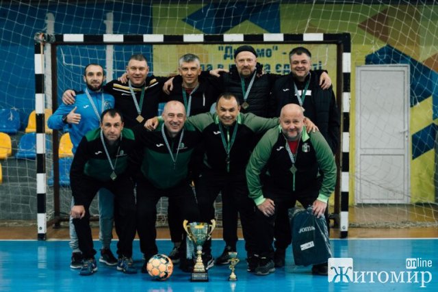 Дві команди з Житомирщини посіли І місце на іграх чемпіонату України з футзалу. ФОТО