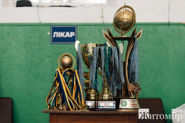Дві команди з Житомирщини посіли І місце на іграх чемпіонату України з футзалу. ФОТО