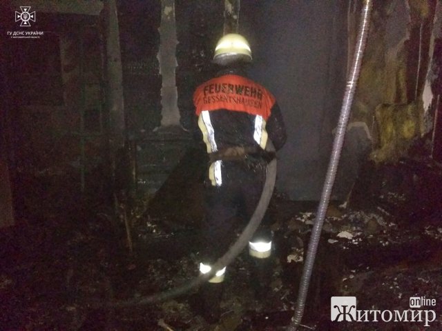 За добу рятувальники Житомирщини виїжджали на гасіння 6 пожеж. ФОТО