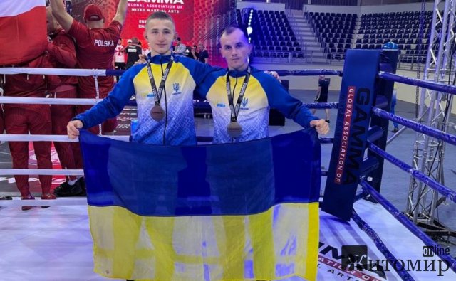 Студент Житомирської політехніки став срібним призером Чемпіонату Європи зі змішаних єдиноборств ММА