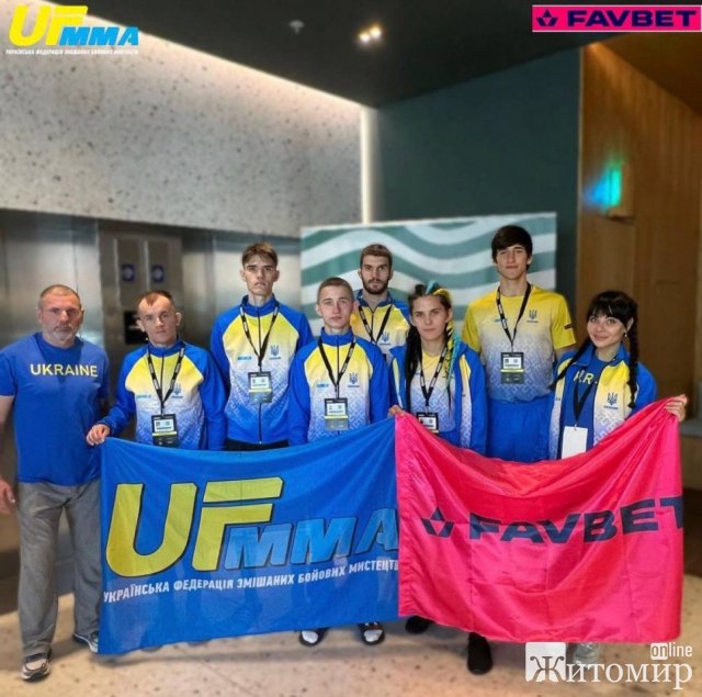 Студент Житомирської політехніки став срібним призером Чемпіонату Європи зі змішаних єдиноборств ММА