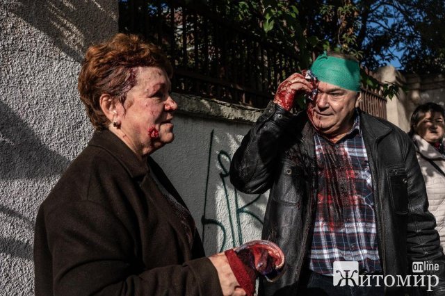 Наслідки російських ударів по Києву. ФОТО