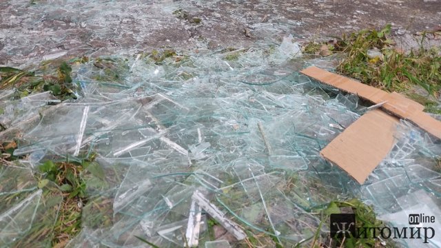 У Житомирі ракетний удар знову пошкодив будівлю однієї зі шкіл. ФОТО