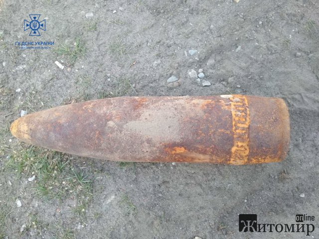 На території Малинської та Народицької громад виявили вибухонебезпечні предмети. ФОТО
