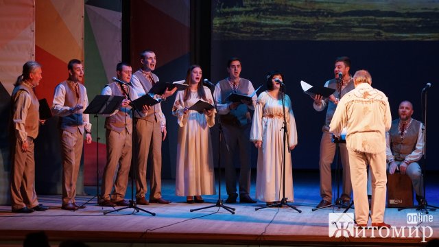 Концерт хорової капели "Орея" в Житомирі. ФОТО