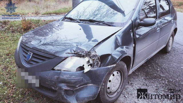 У Житомирі за вихідні сталося 19 ДТП, 2 з яких – з потерпілими. ФОТО