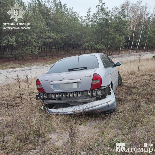 У Житомирі за вихідні сталося 19 ДТП, 2 з яких – з потерпілими. ФОТО