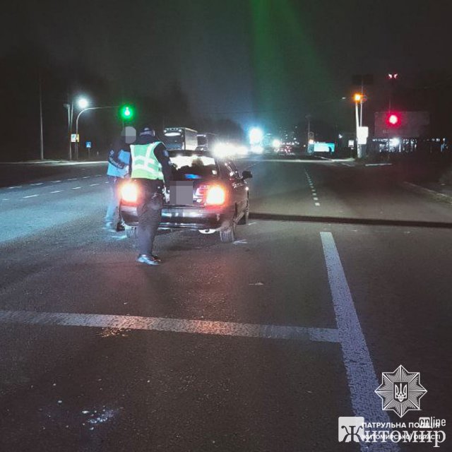 У Житомирі за вихідні сталося 19 ДТП, 2 з яких – з потерпілими. ФОТО