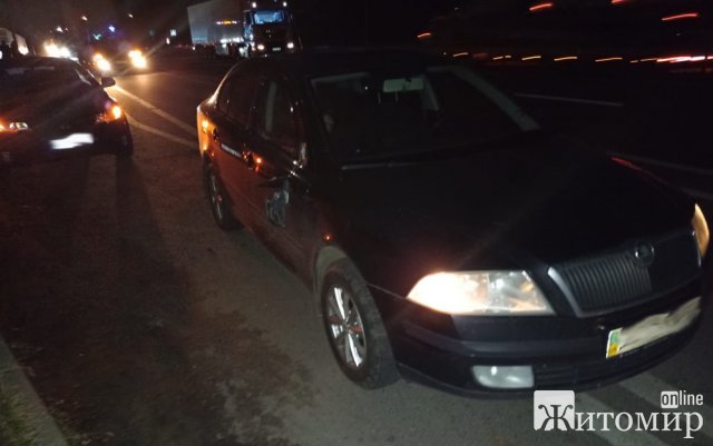 На автодорозі в Житомирській області 61-річна жінка потрапила під колеса Skoda, а потім MAN. ФОТО