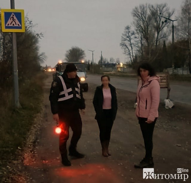 У Житомирському районі з початку 2022 року поліцейські зафіксували майже 2 тисячі порушень ПДР пішоходами. ФОТО