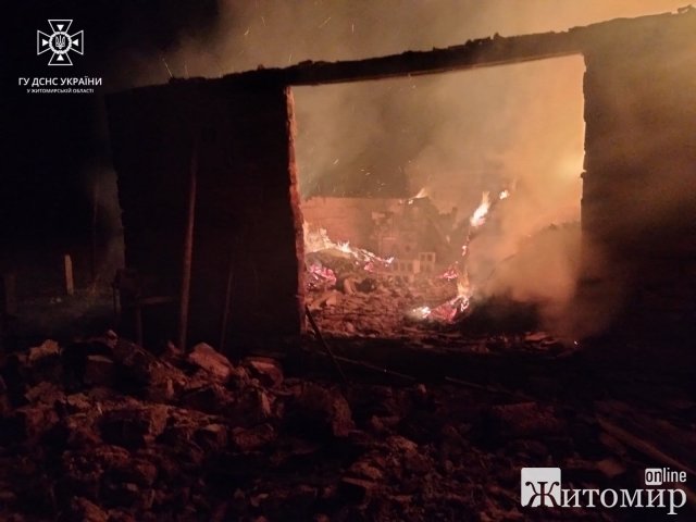 На Житомирщині у пожежах загинуло подружжя та 33-річний чоловік. ФОТО