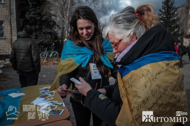 «Культурний десант» разом житомирськими волонтерами відвідали деокупований Куп’янськ
