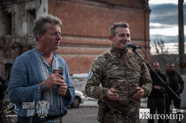«Культурний десант» разом житомирськими волонтерами відвідали деокупований Куп’янськ