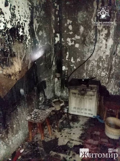 Минулої доби на Житомирщині горів автомобіль, будинок та сінник. ФОТО