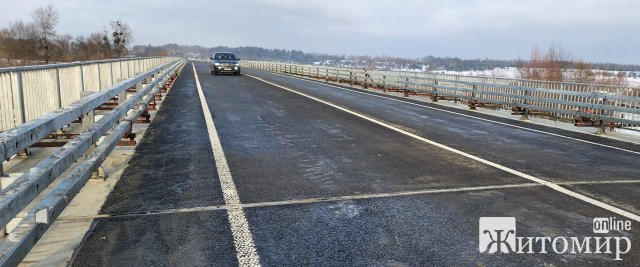 На Коростенщині відкрито рух відновленим мостом. ФОТО
