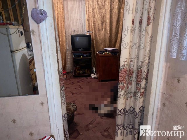 У селищі на півночі Житомирщини молодий чоловік зарізав свого товариша. ФОТО