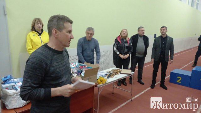 У Житомирі відбулись легкоатлетичні змагання «Новорічні старти». ФОТО