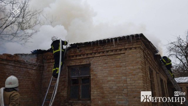Минулої доби рятувальники гасили пожежі у двох помешканнях у селах Житомирської області. ФОТО