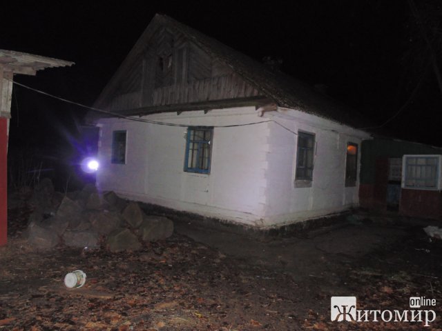 У селі на Житомирщині чоловік тяжко травмував ножем старшого брата. ФОТО