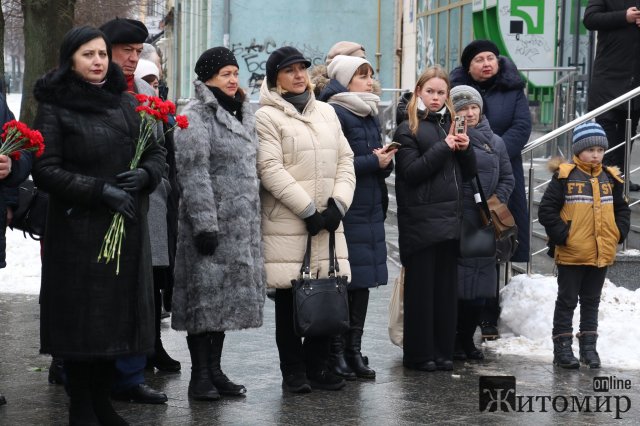 У Житомирі відзначили 141-у річницю з дня народження Івана Огієнка. ФОТО