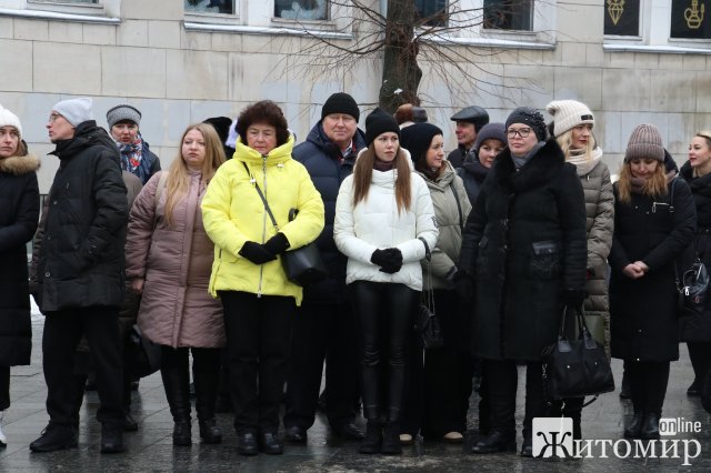 У Житомирі відзначили 141-у річницю з дня народження Івана Огієнка. ФОТО