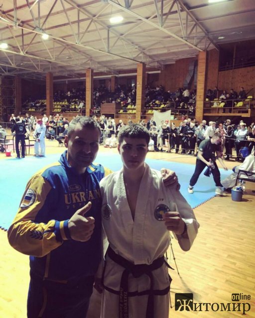 Спортсмени Житомирщини вибороли 4 медалі на чемпіонаті України з таеквон-до ІТФ