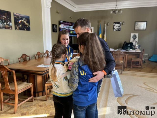 Юні житомирянки вибороли перші місця на міжнародних змаганнях у місті Брен-