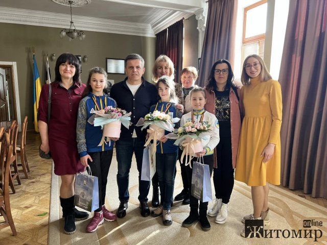 Юні житомирянки вибороли перші місця на міжнародних змаганнях у місті Брен-
