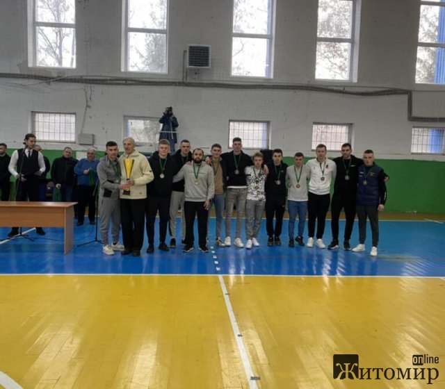 На Житомирщині завершився 24-й чемпіонат області з футзалу. ФОТО