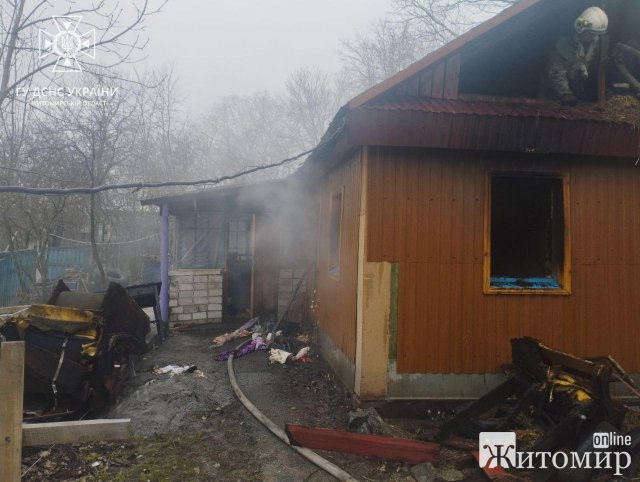 Минулої доби в Житомирській області на пожежах загинули дві людини. ФОТО