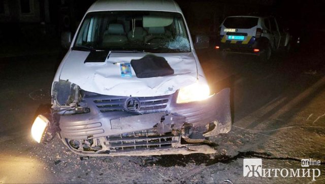 ДТП у Коростені: травмовані двоє 16-річних хлопців. ФОТО
