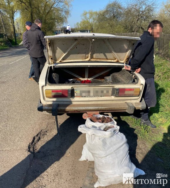 У Коростишеві поліцейські затримали групу серійних викрадачів електрокабелів з Київщини. ФОТО