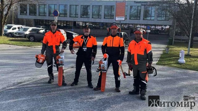Лісівник з Житомирської області вперше взяв участь у Світовому чемпіонаті вальників лісу