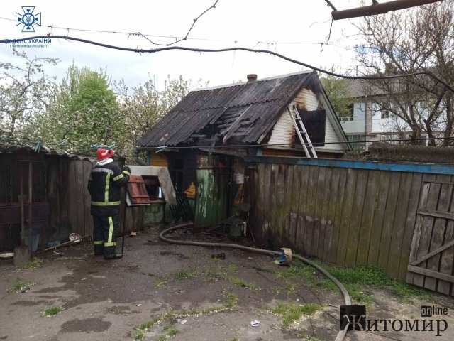 У селищі на Житомирщині під час заміни газового балона травмувався чоловік. ФОТО