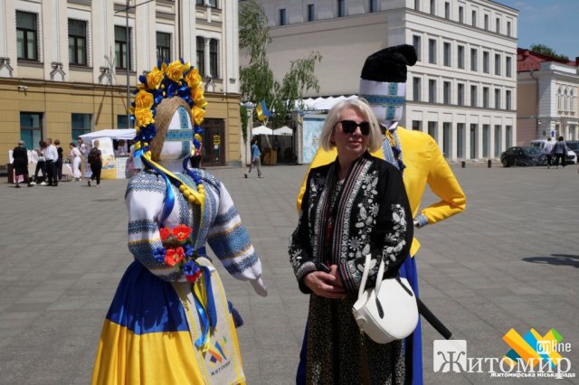 День вишиванки у Житомирі. ФОТО
