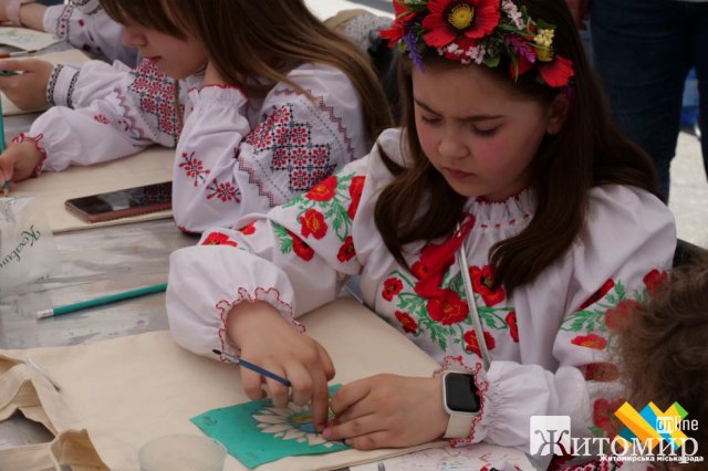 День вишиванки у Житомирі. ФОТО