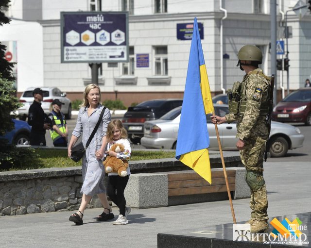 День Героїв у Житомирі. ФОТО
