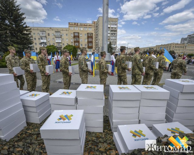 День Героїв у Житомирі. ФОТО